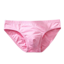 Mens ice silk briefs low-waisted fashionable candy-colored fresh and simple comfortable and fashionable one-piece top