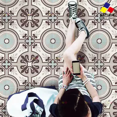 Simple Nordic parquet tiles, kitchen and bathroom wall tiles, living room study background decoration tiles, bathroom non-slip floor tiles 20