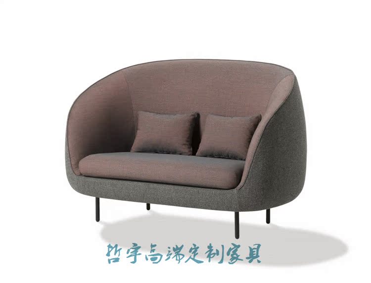 Nội thất tùy chỉnh - Ghế sofa nhiều người Bắc Âu FRP Bán chạy nhất Ghế sofa phòng khách Sofa gỗ rắn - Đồ nội thất thiết kế ghế sofa nhỏ