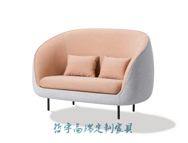 Nội thất tùy chỉnh - Ghế sofa nhiều người Bắc Âu FRP Bán chạy nhất Ghế sofa phòng khách Sofa gỗ rắn - Đồ nội thất thiết kế ghế sofa nhỏ