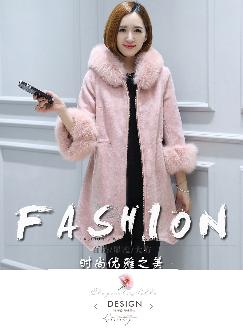 Manteau de fourrure femme SENMONO    - Ref 3171715 Image 8