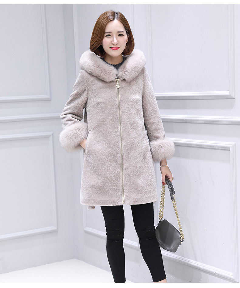 Manteau de fourrure femme SENMONO    - Ref 3172036 Image 17