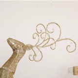 Рождественская сцена макета лосей праздничный отдел.