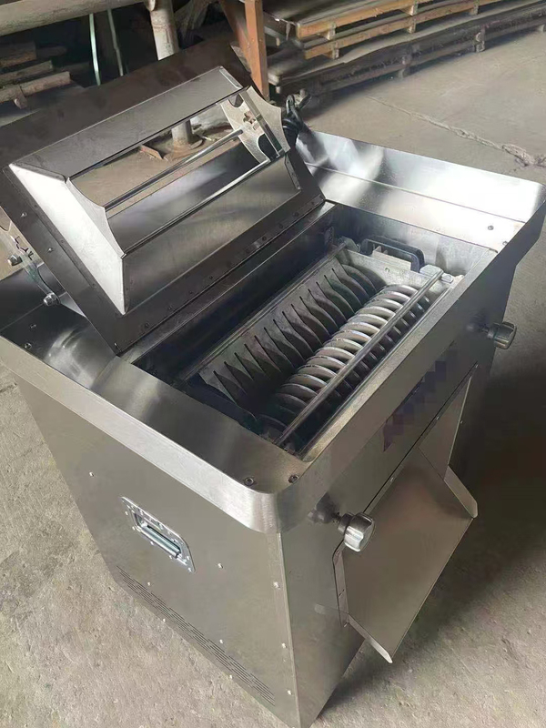 Zhengyuan Engineering Model Zy-6 Commercial Meat Slicer with Large Blade and Wide Opening for Slicing, Shredding, Stripping, and Dicing