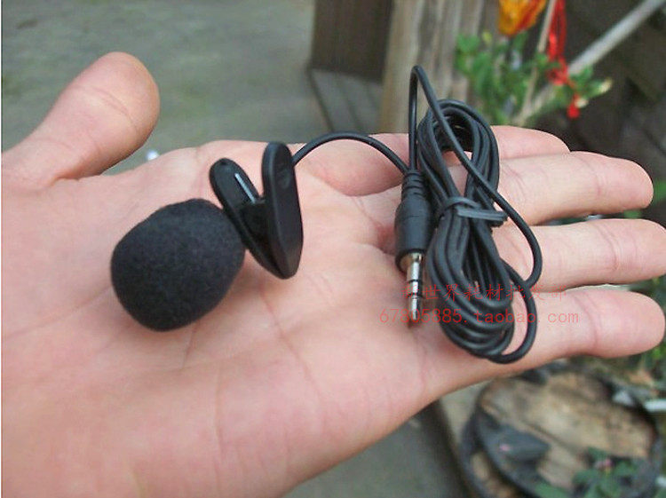 Special laptop microphone Teaching amplifier Guide amplifier QQYY collar clip microphone