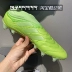 Adidas COPA 20+ FG da kangaroo màu vàng tươi siêu đỉnh không có dây buộc Giày bóng đá mũi nhọn dài FV3626 - Giày bóng đá