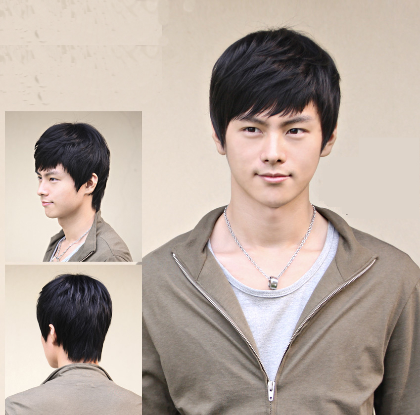 Hawyi All-Hair Hand Hand-knitted Needle All Head Breaky Flexible Natural Wig