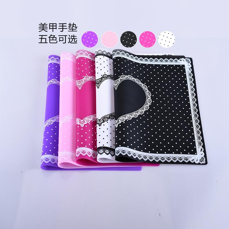 美甲手枕手垫高档 手枕 美甲手枕头 包邮 硅胶材质可水洗套装全套