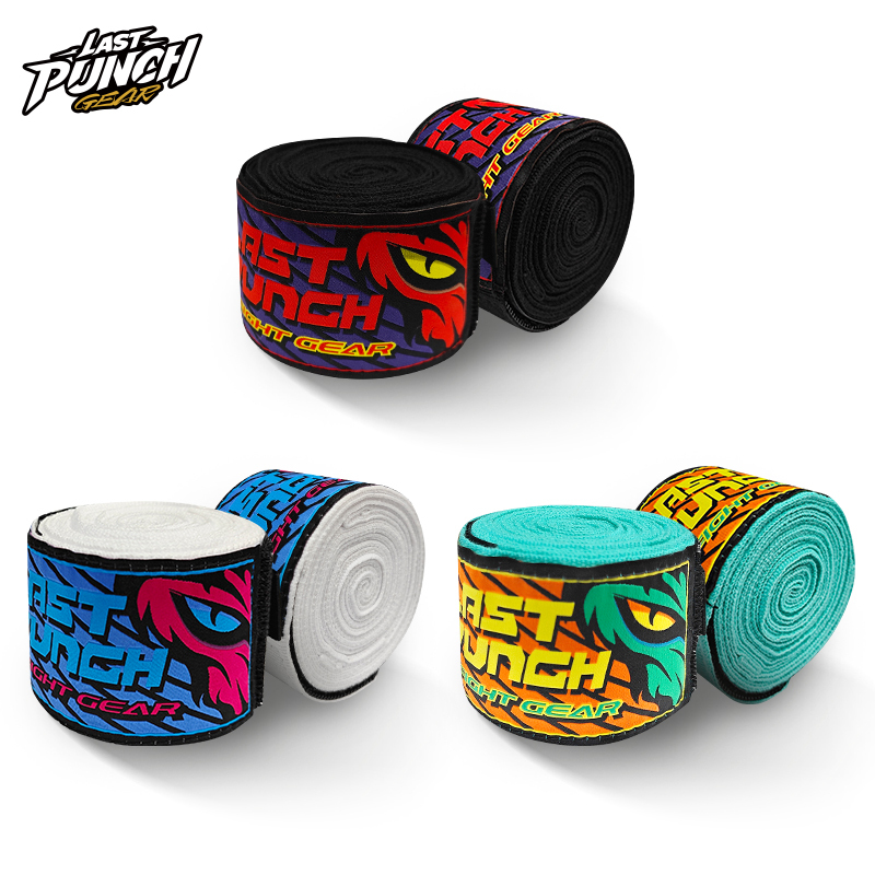Lastpunch/ Comfortable and Slightly Elastic Hand Protection Boxing Bandages, Hand Wraps for Sanda and Muay Thai, Version 2.0
