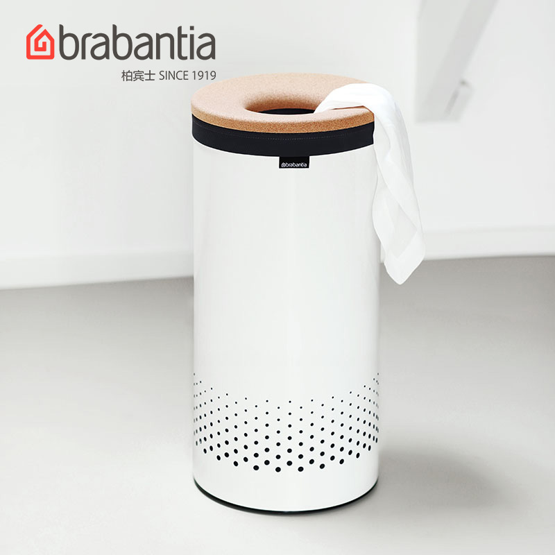 brabantia berbins laundry bucket large stainless steel dirty clothes basket bathroom clothes storage dirty clothes basket home