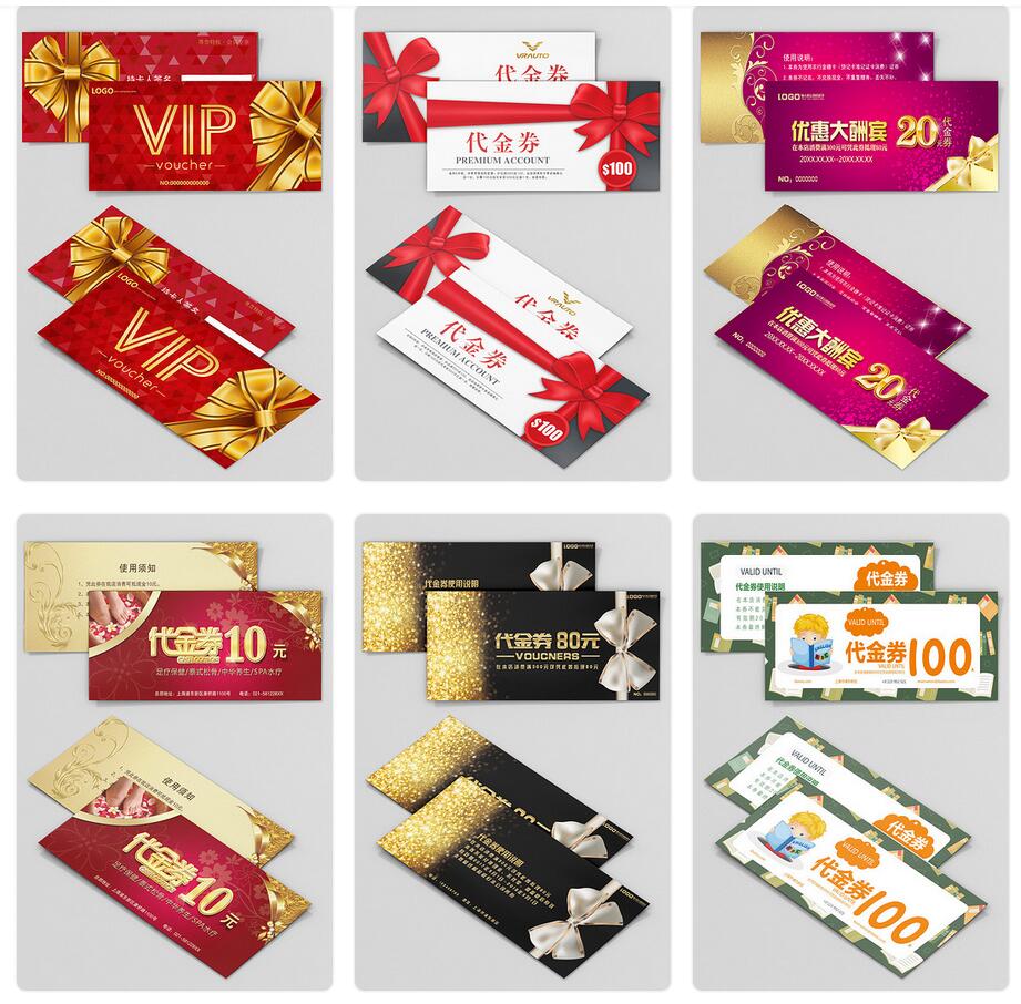 Voucher MakingFree Design CouponsCustom Cash VouchersAdmission TicketsTicketsExperience Card Printing