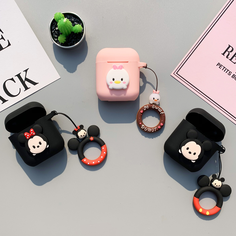 AirPods case silicone A1602 Korea 1 2 generation ins for Apple wireless bluetooth earphone case