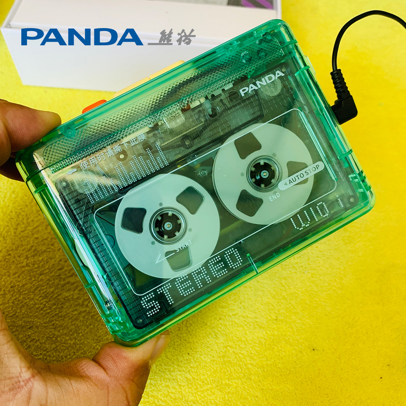 Panda W10I Tape Player Walkman, Old-Fashioned Single Player with Dual-Channel Stereo, Birthday Gift for Classmates