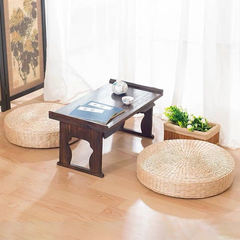 Tea Taoisegrass woven tatami mat to take a seat Baier mat Thickening Zen Meditation Mat Meditation Mat vines Vines Weave Busu Mat