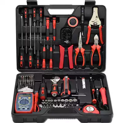 Telecom tool set 63-piece electrical tool set toolbox electronic combination tool hand tool