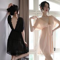 The Wears Princess is sexy two dress 2022 new sleepdress loose plus large fat mm female pajamas