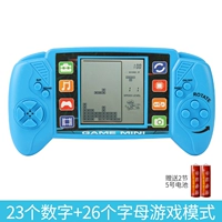 Синий тетрис, игровая приставка, батарея