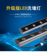 Wall washer Outdoor waterproof line light Building lighting Exterior wall contour Low voltage 24v digital tube advertising marquee