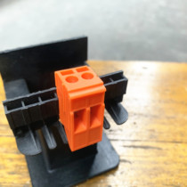 Transformer terminal block 1p with 2 screws high current TK4 2p 3P 600V orange green printable