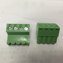 Plug-in mian han jie 2EDG 5 08 4P plug 300V 15A green copper connector