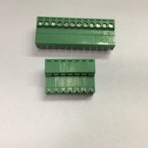 (Manufacturer)Plug-in terminal block 15EDG3 81MM 300V 8A 2P-16P curved needle