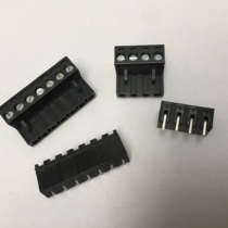 (Manufacturer) Plug-in terminal block 2EDGK V R straight pin curved pin Black 2P-12P 5 08