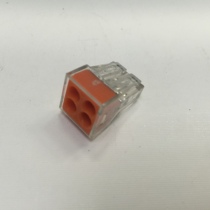 (Manufacturer) Plug-In junction box terminal PCT104 orange transparent home wiring