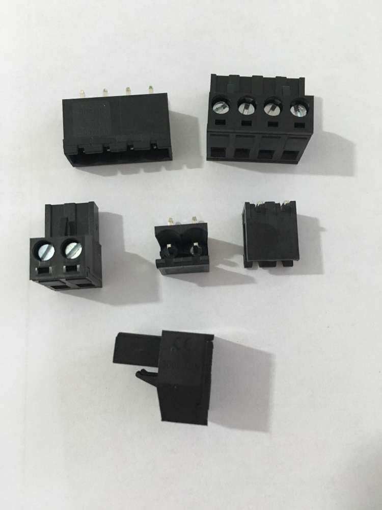 (manufacturer) plug-in-type terminal 2EDGKR curved needle 5 08MM2P-12P15A black opening closed