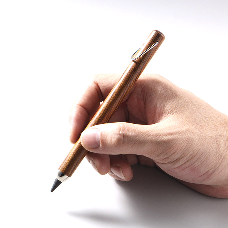 Timeless Pen Germany No Ink Italy Timeless Pen Metal Pencil Student Life Hb Sketch Woody Three Generations