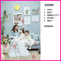 Childrens delivery real scene Production self-assembly photography Photo studio store photo Nordic Korean props New