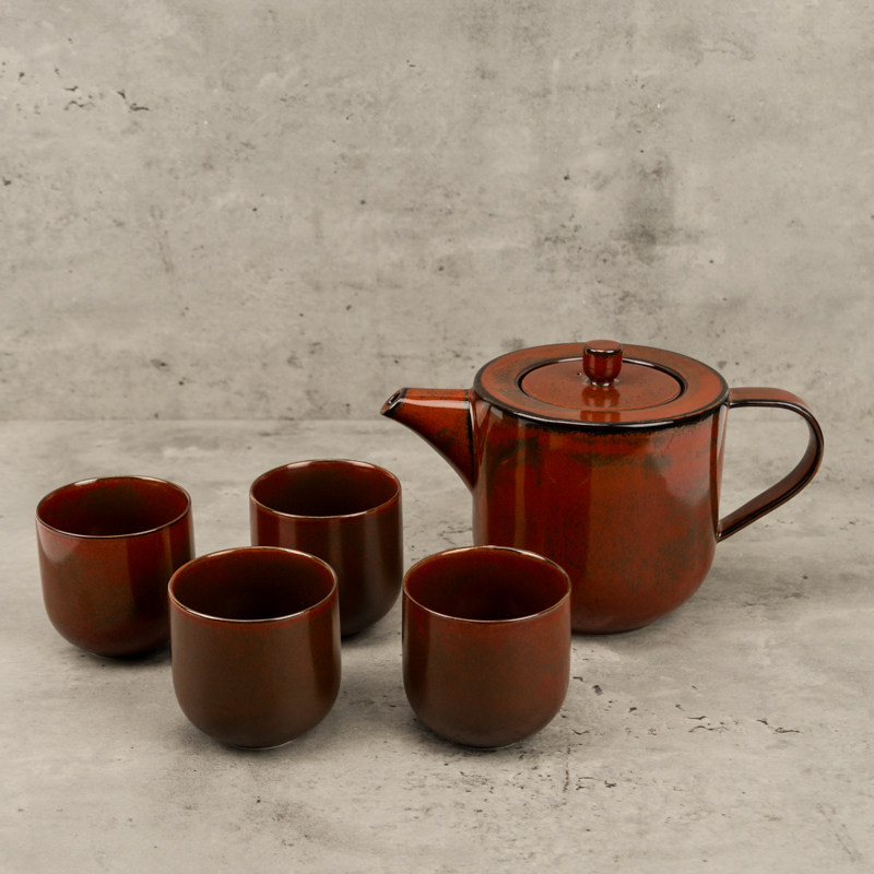 Foreign trade Export Europe European-style ceramic tea cup suit kilns teapot tea cup suit