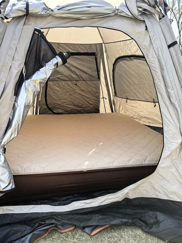 New Upgraded Version of Nogaike Outdoor Camping Inflatable Mattress Brushed Pvc Inflatable Bed