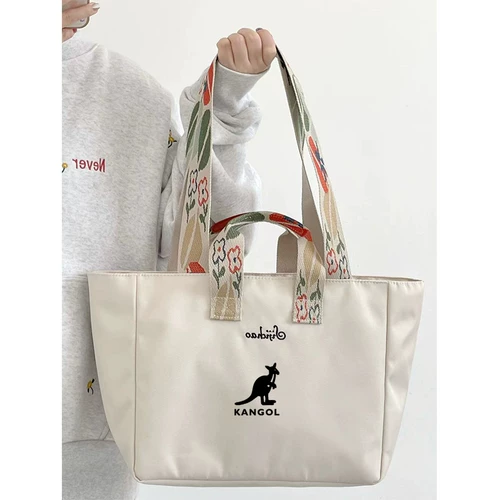 Кенгуру, модный вместительный и большой шоппер, сумка на одно плечо, в корейском стиле