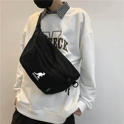 Кенгуру, спортивная нагрудная сумка для отдыха подходит для мужчин и женщин, поясная сумка для спортзала, сумка на одно плечо, барсетка, ручка, мобильный телефон, кошелек, для бега