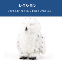 Japan colorata genuine simulation animal white good night owl Doll Doll plush toy