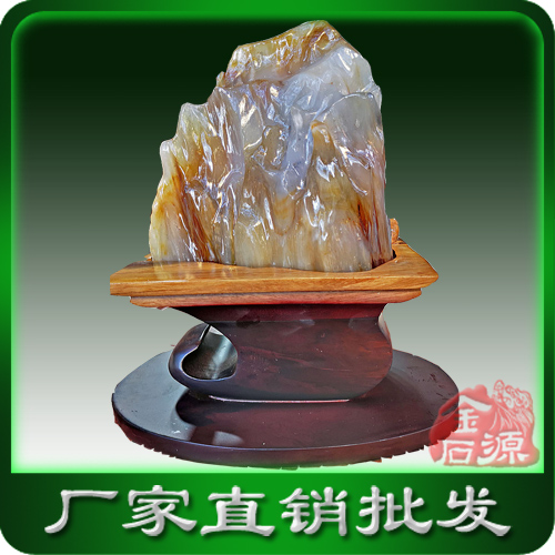 Burmese tree jade silicified wood wood fossil living room decoration ornaments wood jade ornaments-NO 5697 desk ornaments - Taobao