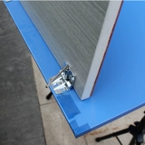 Тренер на настольном теннисе обратно в профессиональный однократный однократный перегородка.