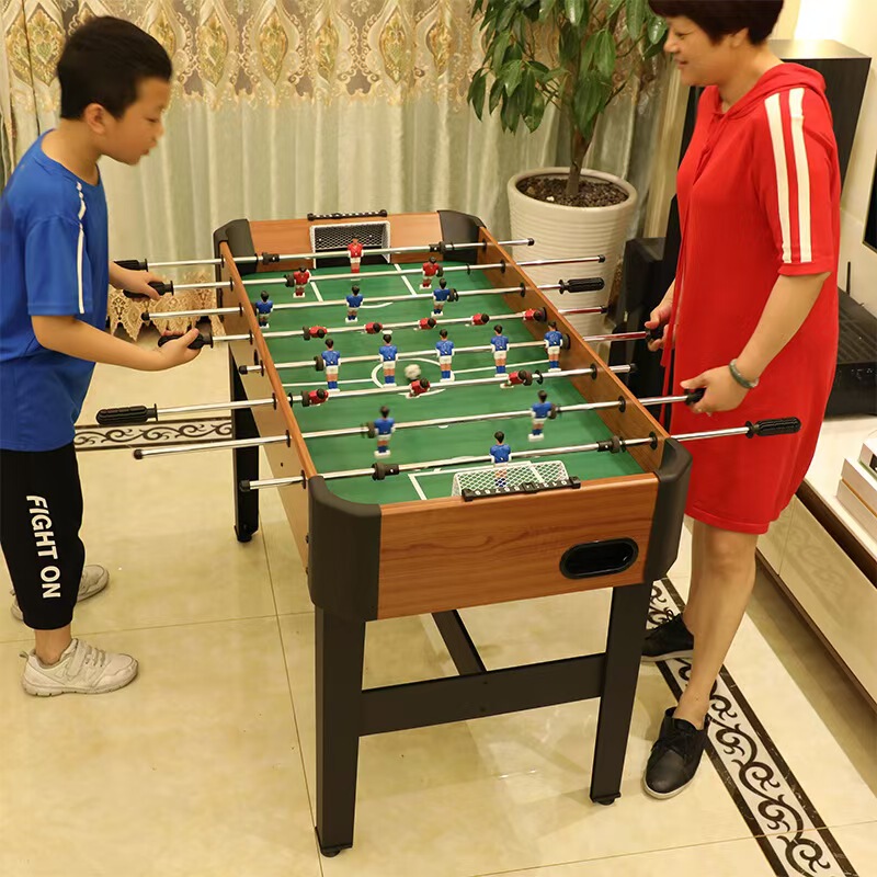 Large 1.4m Soccer Table, Standard Table Football Table, Battle Table, Double Soccer Table Game, Adult Board Game