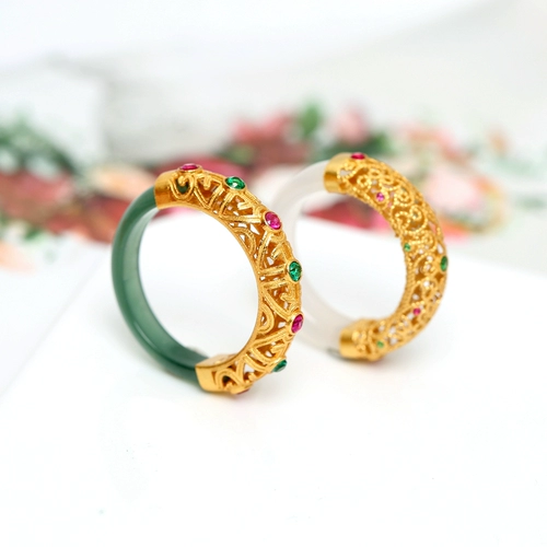 Натуральная изумрудная реплика, кольцо, инкрустация камня, браслет, ожерелье, подвеска, аксессуары