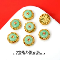 01#Серебро, инкрустированное жадеитом