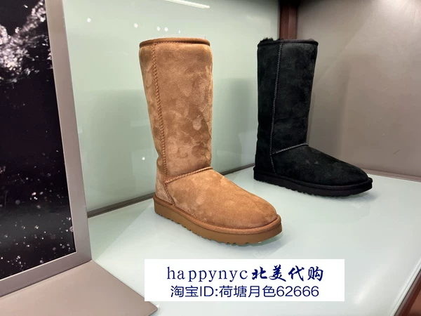 Покупка сапог UGG для женщин 1016224 из австралийской овчины и волос, все в одном