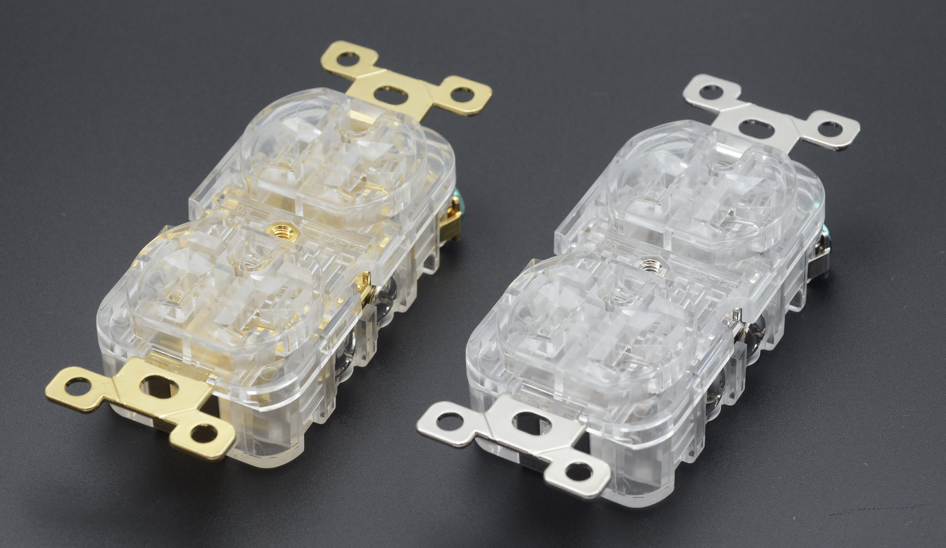 Taiwan JT-381AU RH gold-plated plate cold-treated American power socket