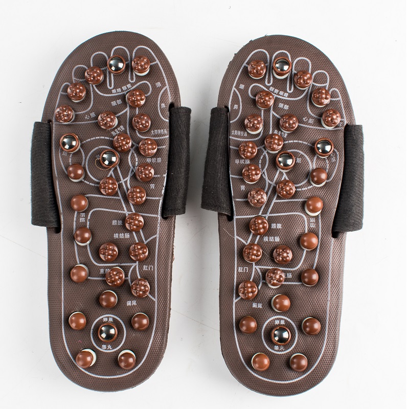 Massage slippers Foot massage couple slippers Men's home cool slippers shoes women's summer soft bottom summer indoor bathroom slippers