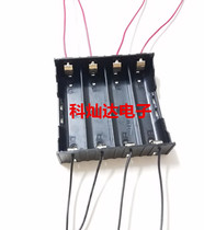 4 18650 parallel battery box with 8 lines 3 7v lithium battery parallel battery holder 4 bit 18650 with wire