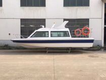 5 9 meters eight half-shed glass steel boat speedboat yacht patrol boat law enforcement boat cruise ship with off-board machine