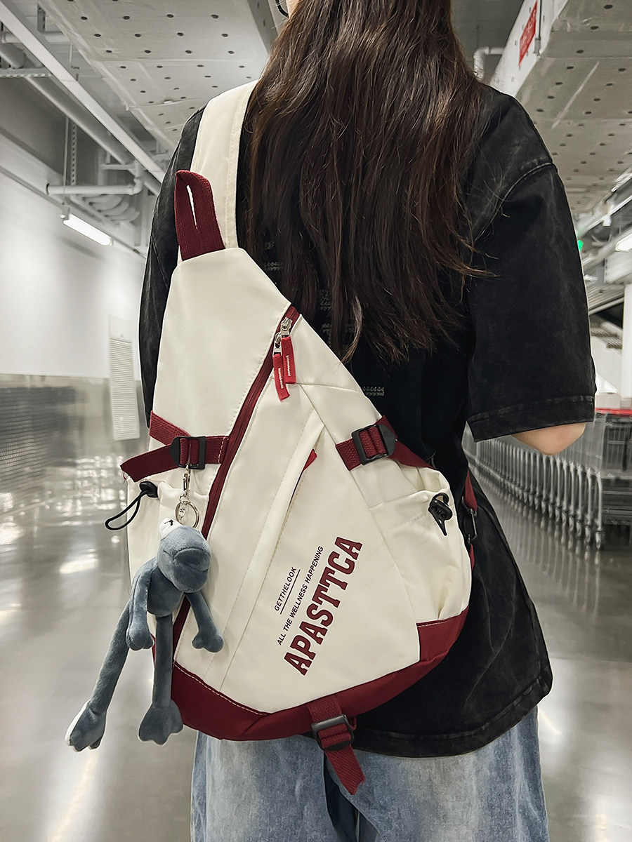 Trendy Chest Bag for Women, Bow and Arrow Bag, Sports Shoulder Bag for Men, Cycling Bag, Workwear Bag, 2026 New Functional Style Crossbody Bag