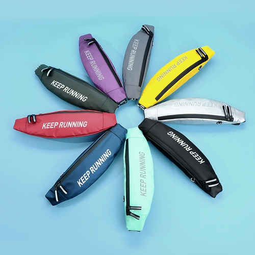 Спортивная универсальная поясная сумка, дорожное водонепроницаемое снаряжение для спортзала подходит для мужчин и женщин, сумка для телефона, ремень, для бега