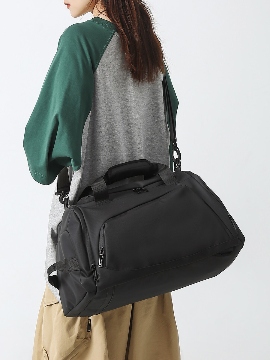 Short-Distance Travel Bag, Large-Capacity Sports Training and Fitness Bag, Dry and Wet Separation Portable Luggage Bag, Men's Backpack