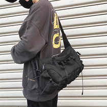 Crossbody bag for men trendy brand functional style large capacity shoulder bag personalized small backpack bag mens crossbody fashion shoulder bag trendy
