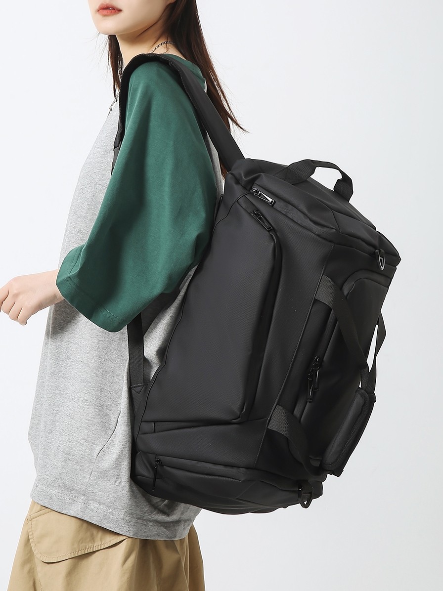Short-Distance Travel Bag, Large-Capacity Sports Training and Fitness Bag, Dry and Wet Separation Portable Luggage Bag, Men's Backpack